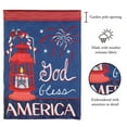 thumbnail image 2 of Magnolia Garden God Bless America Patriotic Lantern 29 x 42 Inch Polyester Garden Flag, 2 of 2
