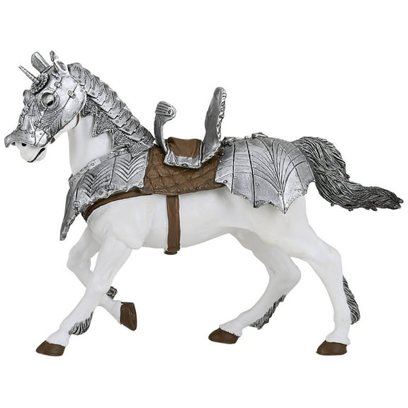 Papo Horse in Armour Figure, Multicolor