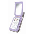 thumbnail image 1 of Wallet Cartera Magnetica Con Espejo Para Iphone Magsafe Lila, 1 of 8