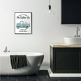 thumbnail image 2 of Stupell Industries Toilet Paper Cotton Co Delivery Truck Bathroom Word Design Framed Wall Art by Lettered and Lined, 2 of 8