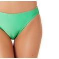 thumbnail image 2 of Juniors' Metallic Shine Hipster Bikini Bottoms Mint S, 2 of 3