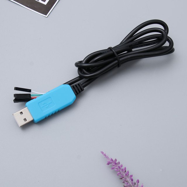 WRITWAA Cable USB A Ttl Para Dispositivos Seriales Con Material Negro