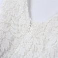 thumbnail image 3 of Girl Strapless Bowknot Formal Dress with Headband, 3 of 4