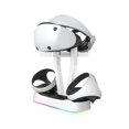 thumbnail image 1 of For Ps Vr2 Charging Station With Colorful Rgb Light And Headset Holder,vr Game Controller Charging, 1 of 5