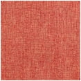 thumbnail image 5 of Violet Linen Thanksgiving Harvest Fall Pumpkin Pattern, Polyester Applique Embroidered Burlap, Red, 12 Inch x 18 Inch, Oval, Set of 4, Decorative Place Mats, 5 of 7