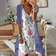 thumbnail image 2 of Moda mujer casual cuello redondo vestido sin mangas abrigo sólido conjunto de dos piezas Fridja  hkj2363, 2 of 7