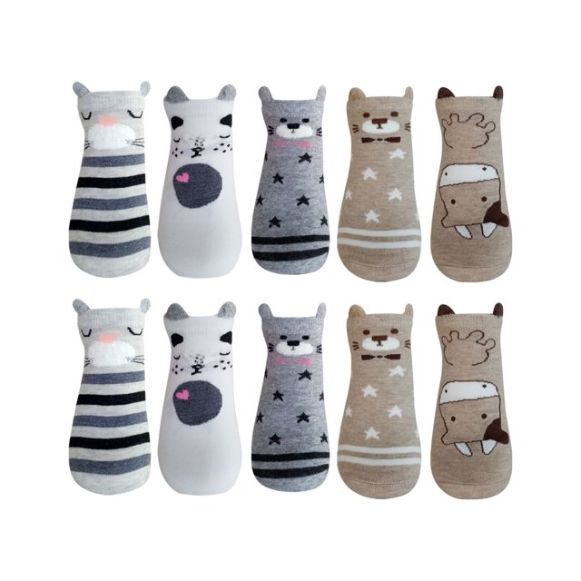 10 Pares De Calcetines Dama Calcetas De Algodón - Onda Shop Onda Shop 10 Pares De Calcetines Dama Calcetas De Algodón - Onda Shop