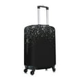 thumbnail image 3 of Uemuo Silver Glitter1 Printed Washable Luggage Cover - Fashion Suitcase Protector Fits 18-32 Inch Luggage -Small, 3 of 9