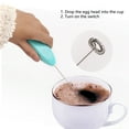 thumbnail image 2 of Wovilon Handheld Milk Frother, Powerful Electric Beater for Coffee Mini Electric Whisk, Coffee Blender for Frappe, latte, Matcha - Pink, 2 of 11