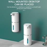 Automatic Soap Dispenser,Foaming Soap Dispenser Touchless 380ml ,Rechargeable Hand Free Automatic Foam Liquid Soap Dispenser for Bathroom or Kitchen