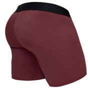 ErgoWearEW1796 MAX FLOW Boxer Briefs Color Burgundy Size S