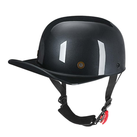 Casco de motocicleta Colamx Estilo C Medio casco elegante para circunferencia de cabeza 58 a 60 cm