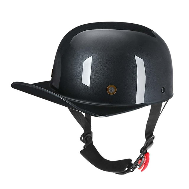 funtasica Motorcycle ATV Helmet Baseball Cap Quick Release Strap Comfortable Stylish