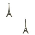 thumbnail image 3 of Wosthever Handbag Wallet Vintage Tower Model Keychain Keyring Decoration Ornament Backpack Bag Christmas Hanging Crossbody Alloy 8cm 2Conjunto, 3 of 6
