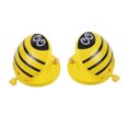 thumbnail image 4 of FUTUREORYY 1 Pair Wooden Castanet Early Education Learning Toys Black Round Music Development for Toddlers, 4 of 8