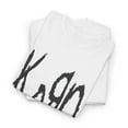 thumbnail image 3 of Korn 1999-2005 Nu Metal Rap Rock T Shirt Black White Navy Cotton Tee - White / M, 3 of 5