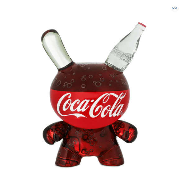 Kidrobot Coca-Cola 3-Inch Resin Dunny Figure NECA