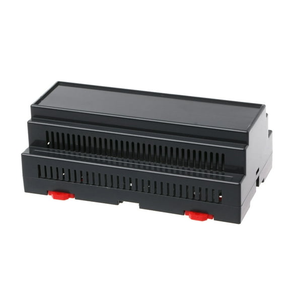 YIGSECU 158x88x59mm ABS Plastic Box Enclosure Electronics Industrial Rail Project for Ca
