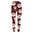 thumbnail image 5 of Roncen Women's Christmas Printed Yoga Leggings - Slim Fit Stretch Workout Pants for Fitness Training & Casual Wear, 5 of 5