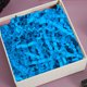 thumbnail image 4 of Relleno de canasta de Pascua de papel de papel cortado con arrugas de 100 g (azul), 4 of 7