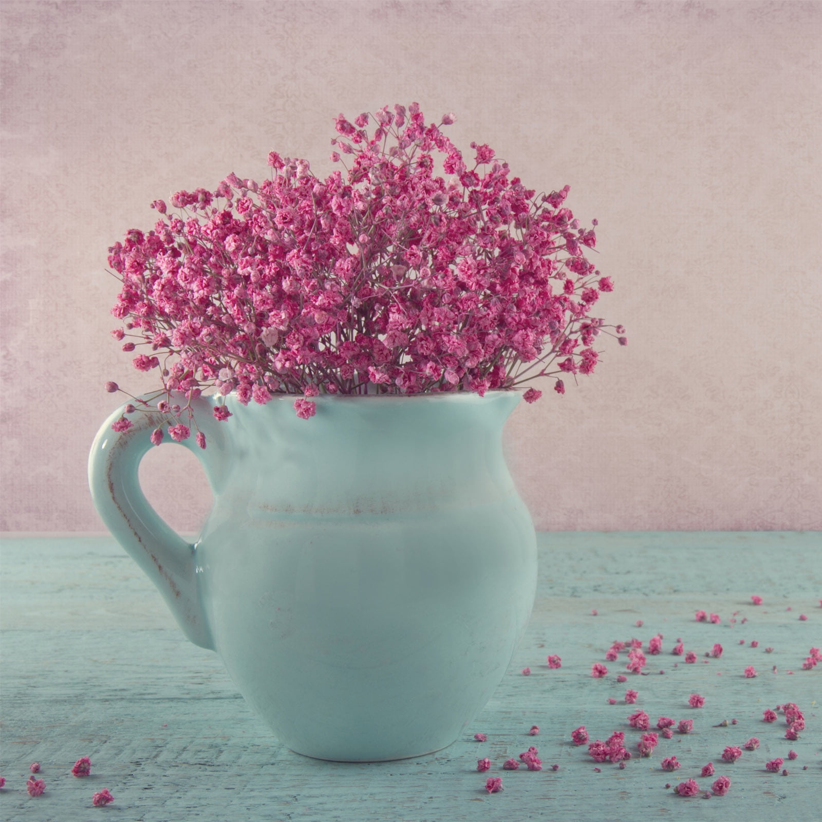 Uxcell Dried Baby's Breath Flowers 17 Inch Gypsophila Red Natural Baby's Breath Branches for Wedding Party Home Decoration 3 Pcs