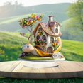 thumbnail image 5 of Easter Bunny Snail House 2D Flat Decoration Living Room Desktop Decoration Easter Indoor Decor Family Gifts, 5 of 6