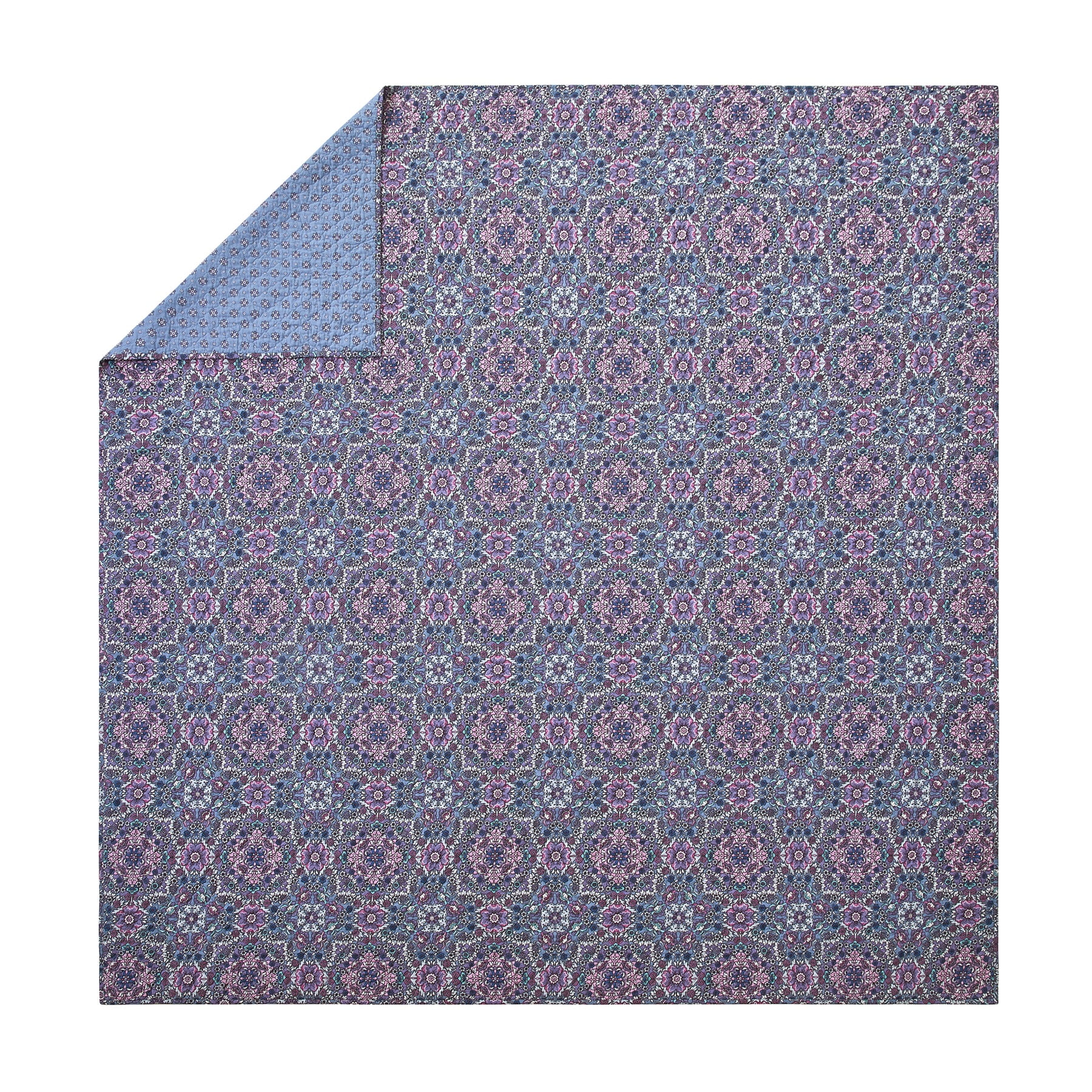 Modern Heirloom Lavender Floral 2-Piece Quilt Set, T/TXL