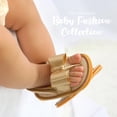 thumbnail image 5 of Eleanos Summer Baby Girl Flip Flops Bow Cute Solid Color Shoes Sandals, 5 of 6