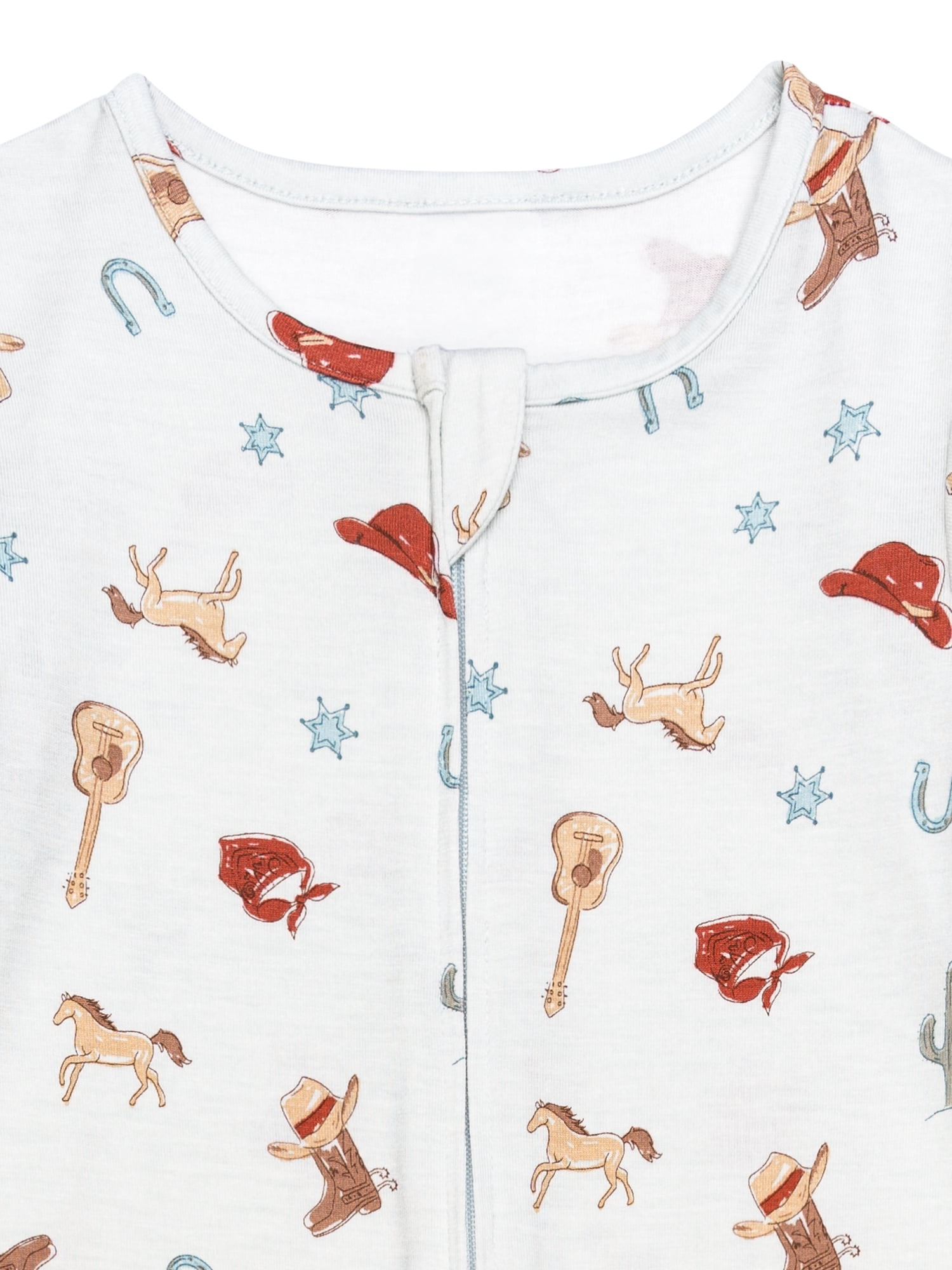 Modern Moments by Gerber Toddler Neutral Super Soft One-Piece Pajama, Sizes 12M-5T