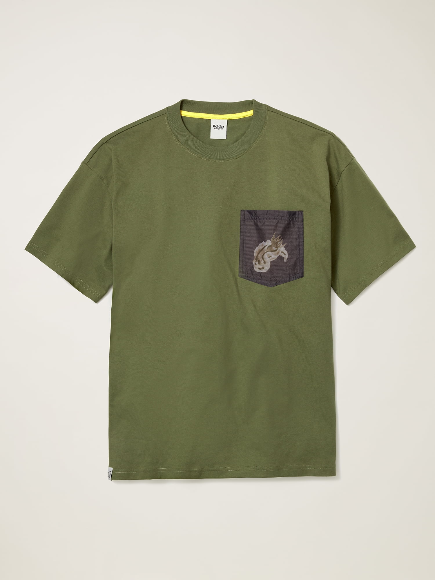 Bonobos Fielder Men's and Big Men's Short Sleeve Relaxed Fit Pocket Tee, Up to Size 3XL
