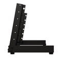thumbnail image 3 of NavePoint 2-Post Open Frame Desk Rack, 6U, 10-32 Threaded, Black, 6.16 lbs, Cold Rolled Steel, Standard, 3 of 4