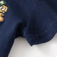thumbnail image 6 of Cethrio Boys Polo Shirts, Summer 2025 Cotton Buttons Short Sleeve Polos Navy Size 7-8 T, 6 of 9