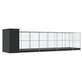 thumbnail image 3 of vidaXL Aviary with Extension Silver 830x203x216 cm Steel, 3 of 5