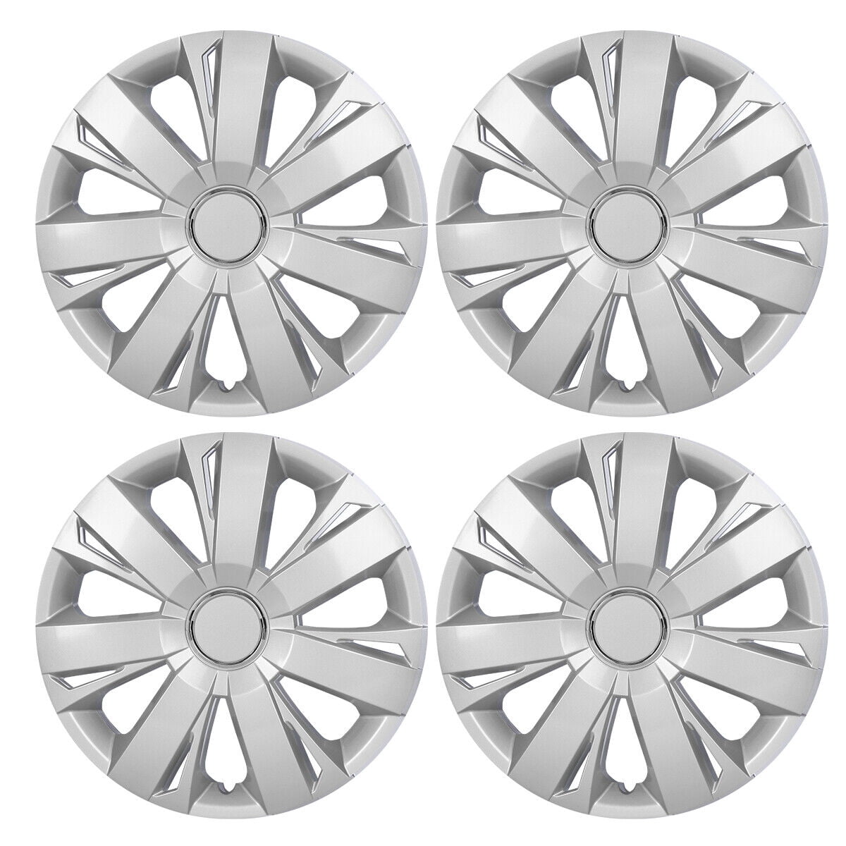 16" Set of 4 Hubcaps Fit 2011-2018 Volkswagen Jetta Steel Wheel Cover Snap on