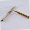 thumbnail image 4 of Stainless Steel Shower Scraper Glass Window Scraper Bathroom Scraper Non-slip Door Mirror Car Glass Cutting Handle With Hook, Golden Shower Scraper, 4 of 5
