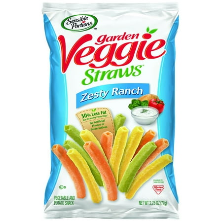 - Hain Gourmet HG32289 Sensible Portions Veggie Straws Ranch