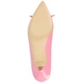 thumbnail image 6 of Journee Womens Lutana Pointed Toe Kitten Heel Pumps, Widths Available, 6 of 10