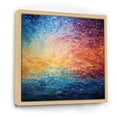 thumbnail image 2 of Designart "Colorful Sky Photo delicate Illusion III" Pointillism Floater Framed Canvas Print, 2 of 7