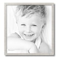 thumbnail image 2 of ArtToFrames 17x18" Bright Silver Picture Frame, Silver Wood Poster Frame, with Regular Acrylic and 2 (FBPL-4752), 2 of 7