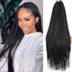 thumbnail image 1 of Trenzas, extensiones de pelo de fibra sintética frotadas a mano, dos hebras de trenzas sucias, peluca femenina, trenzas sucias africanas europeas y americanas, Betterlife, 1 of 2