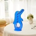 thumbnail image 6 of Almencla Animals Piggy Bank Cartoon Decorative Educational Storage Animal Statue Money Bank Clear Big Belly for Easter Valentine's Day penguin, 6 of 8
