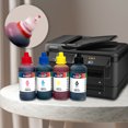 thumbnail image 4 of 4 Bottles 400ML Printer Ink Refill Kit for Epson 542 544 502 522 Canon HP, 4 of 5