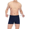 thumbnail image 1 of FANNYC Mens Boxer Shorts Quick Dry Swim Trunks Elastic Fitted Swimming Trunk Protection Beachwear, 1 of 7
