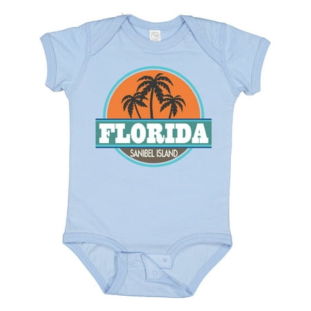

Inktastic Sanibel Island Florida Beach Cities Gift Baby Boy or Baby Girl Bodysuit