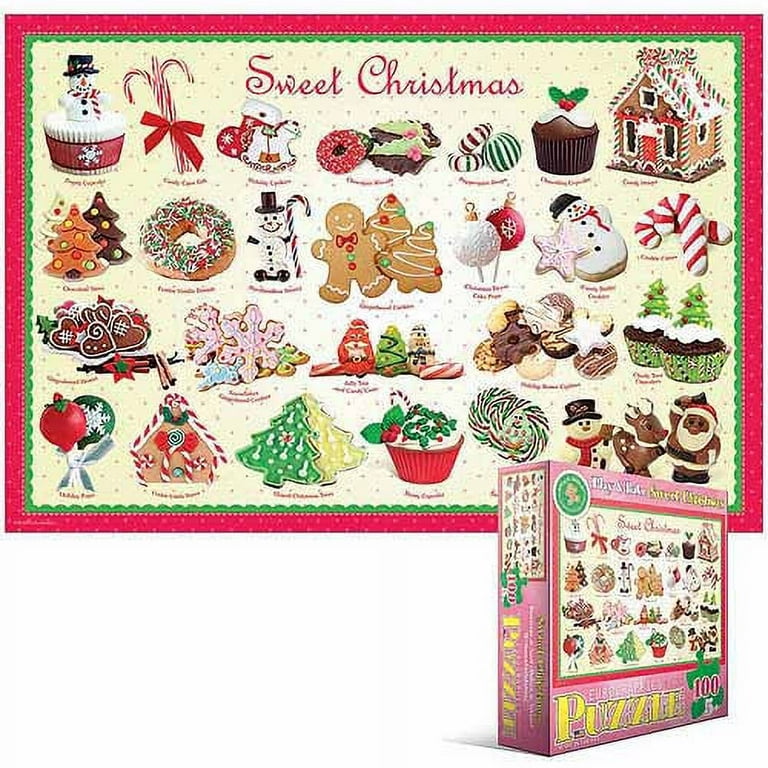 Sweet Christmas 100-Piece Puzzle 