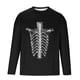 thumbnail image 5 of Blusas y camisas de manga larga con cuello redondo para hombre, moda informal, estampado, deportivas, de manga larga, cuello redondo, blusas, camisas para hombre, blusa de poliéster, 5 of 5