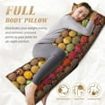 thumbnail image 5 of KLL Ultra Soft Microfiber Body Pillow Cover/Pillowcases 20"x54" with Hidden Zipper Closure-Spices And Herbs, 5 of 8