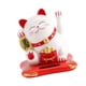 thumbnail image 5 of Jadeshay Gato de Bienvenida Solar Powered Cute Waving Cat Good Luck Wealth Welcoming Cats Home Display Car Decor(Blanco), 5 of 14