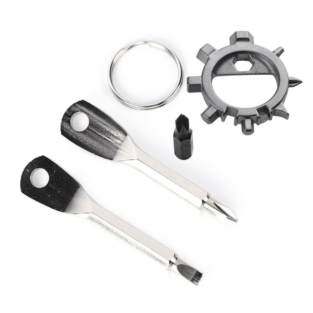 Mini Size Camping EDC Multi-function Pocket tool Key Chain Multi Tool circular 