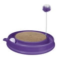 Catit Play n Scratch Toy Purple